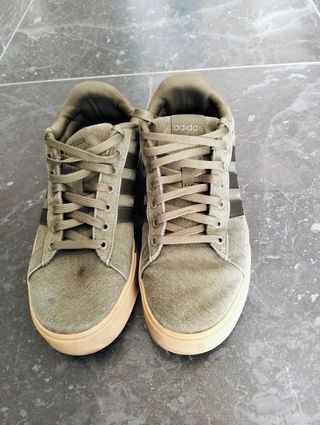 Scarpe Adidas uomo/donna verdi e beige