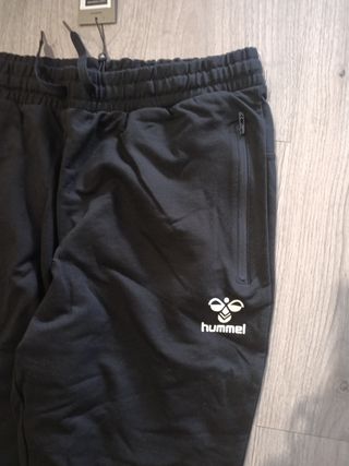 Pantalón chándal Hummel negro