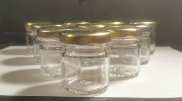 10 barattoli in vetro - barattoli alimenti