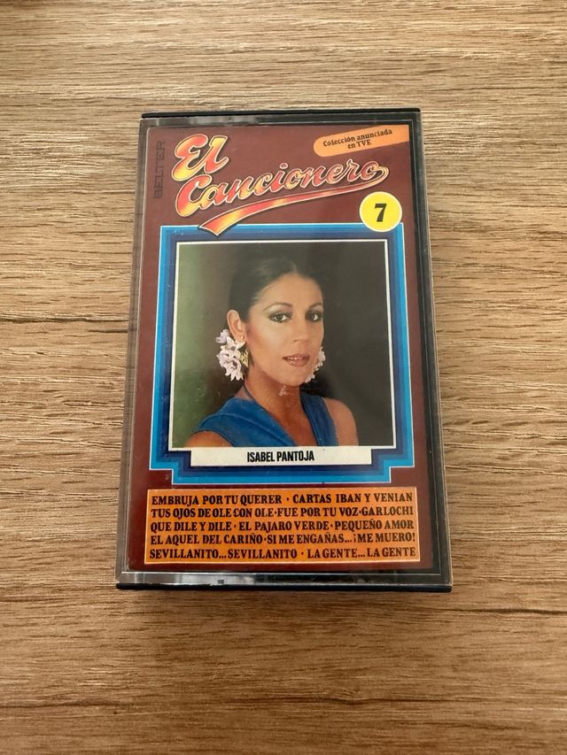 Cassete El Cancionero Isabel Pantoja 7