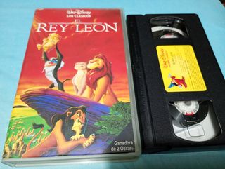 El Rey León VHS Disney Clásicos Español