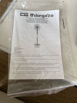 2 Ventiladores Orbegozo SF0640 y SF0244