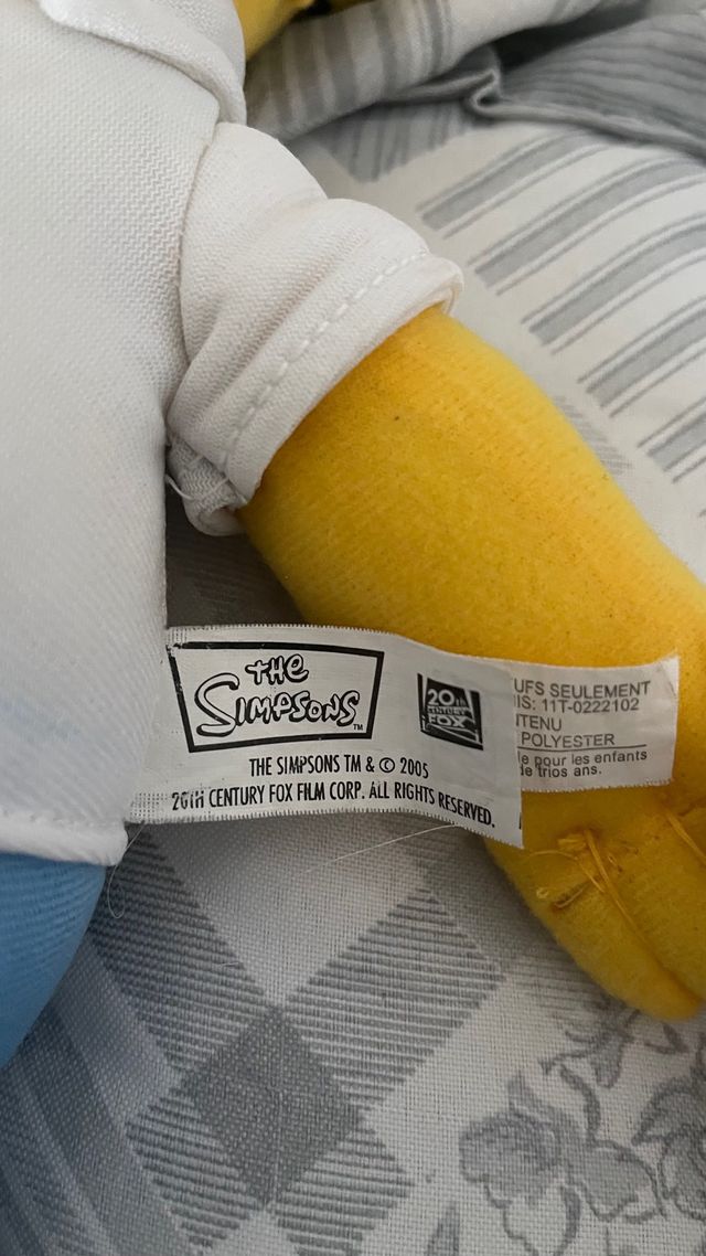 Peluche Homer Simpson Grande