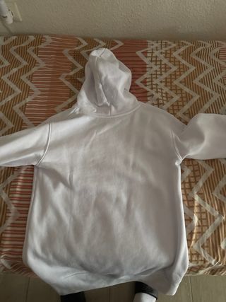 Sudadera Jordan Blanca con Logo