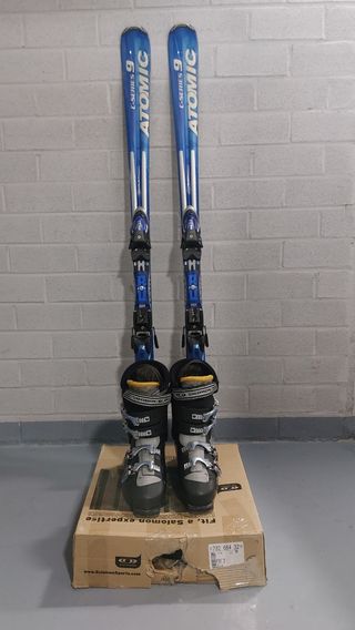 Esquís Atomic C-Series 9 + Botas Salomon