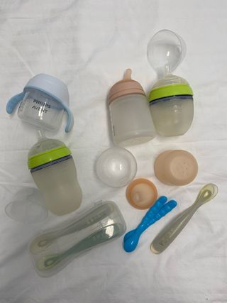 Lote Biberones y Accesorios Bebé
