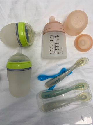 Lote Biberones y Accesorios Bebé