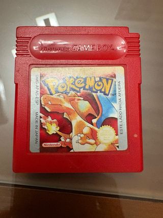 Pokemon Rojo Game Boy DMG-APAS-ESP