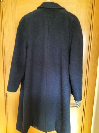 Abrigo vintage azul marino