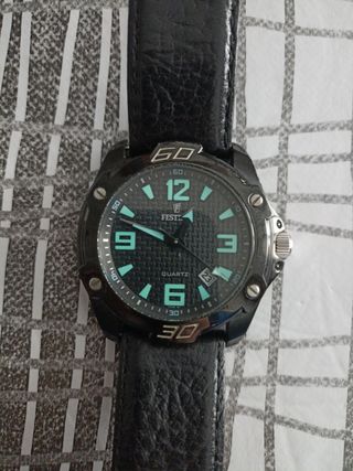 Reloj Festina Negro Correa Cuero
Festina F16489