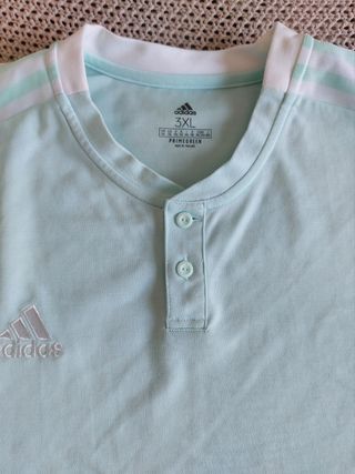Camiseta original Adidas XXXL Hombre Verde Agua