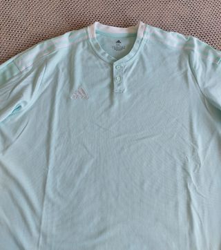 Camiseta original Adidas XXXL Hombre Verde Agua