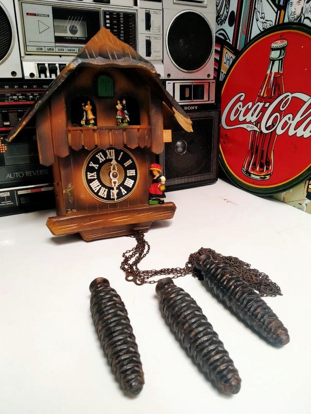 Antiguo Reloj Cúco Alemán