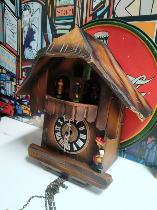 Antiguo Reloj Cúco Alemán