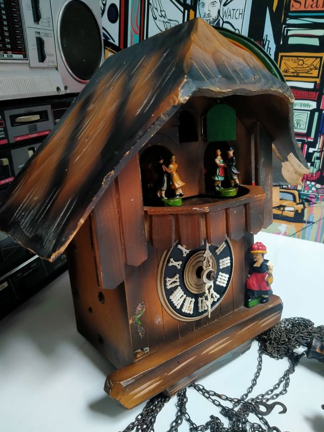 Antiguo Reloj Cúco Alemán