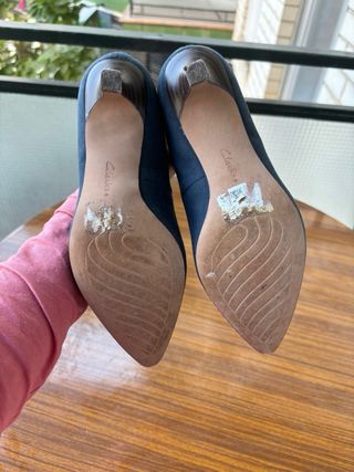 Zapatos Clarks Mujer Invierno Azul