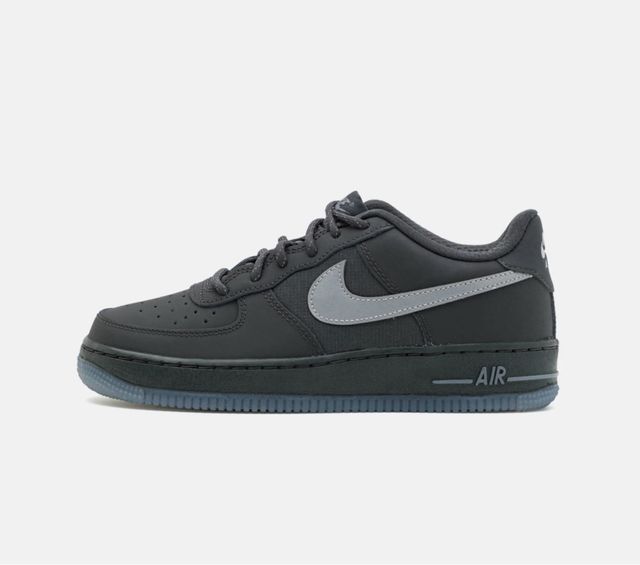 Nike Air Force 1 Negro / Gris antracita