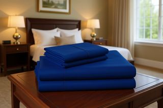 Edredón Nórdico Azul + Juego Sábanas 29€