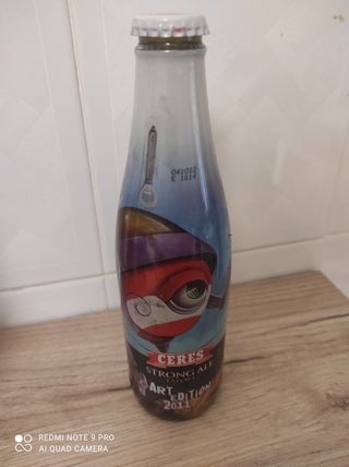 3 Bottiglie Heineken e Ceres Vuote edizione limita