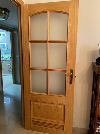 Puertas de interior de madera