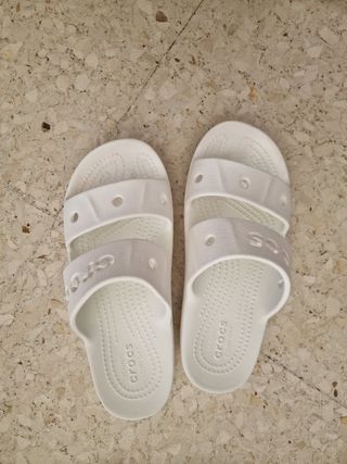 Crocs Blancas Talla 35