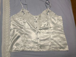 Pijama Verano Mujer Talla 42 Azul