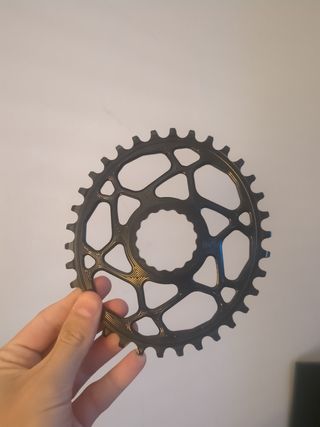 Corona Ovale Absolute Black Race Face 34T