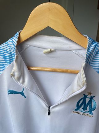 Sudadera Puma Media Cremallera Azul/Blanco