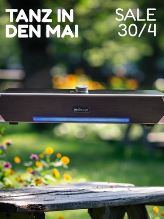 Barra de Sonido HEANTTV Negra/Plateada