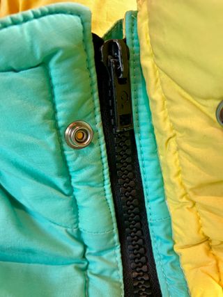 Chaqueta Quiksilver verde y amarilla