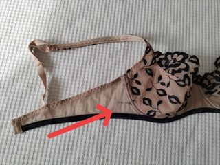 Sujetador Lise Charmel 95C/80C Beige Encaje