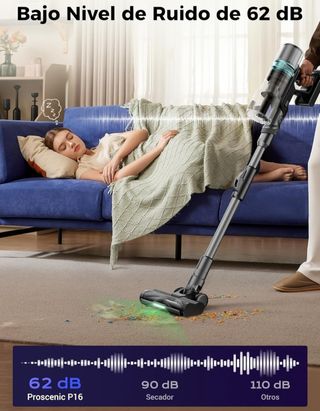 Aspiradora Proscenic P16 Potente 50Kpa