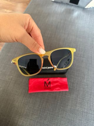 Gafas de sol Miro Jeans amarillo mostaza y negras