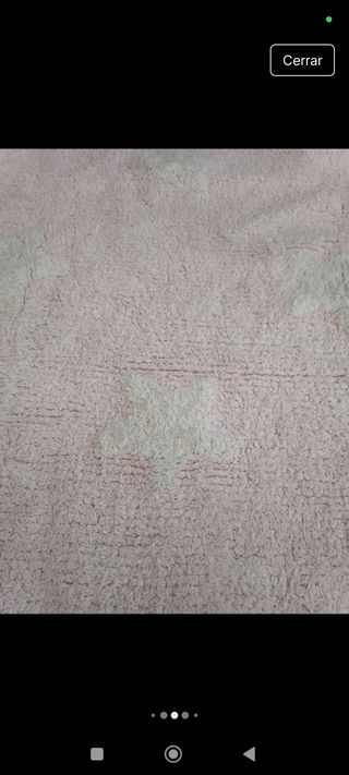 Alfombra infantil estrellas 120x160cm