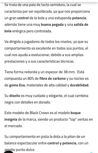 Pareja de palas pádel Black Crown y Adidas