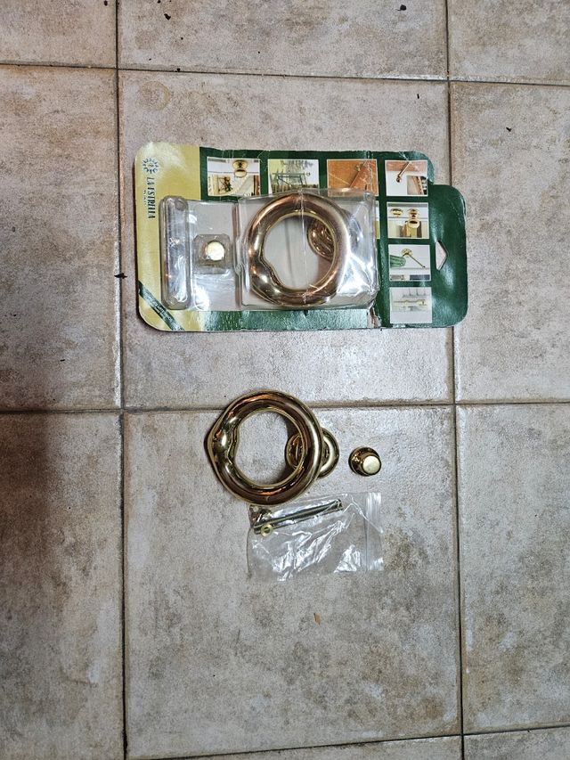 2 llamadores de puerta bronce