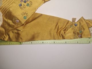 Corpiño fallera niña dorado