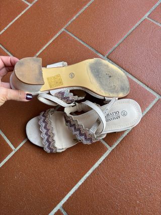 Sandali Armando Olivieri donna beige multicolor 39