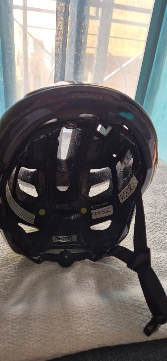 Casco da bicicletta Scott Arx Plus Taglia M Giallo