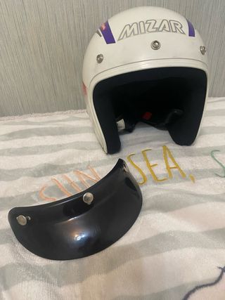 Casco Moto Mizar Vintage