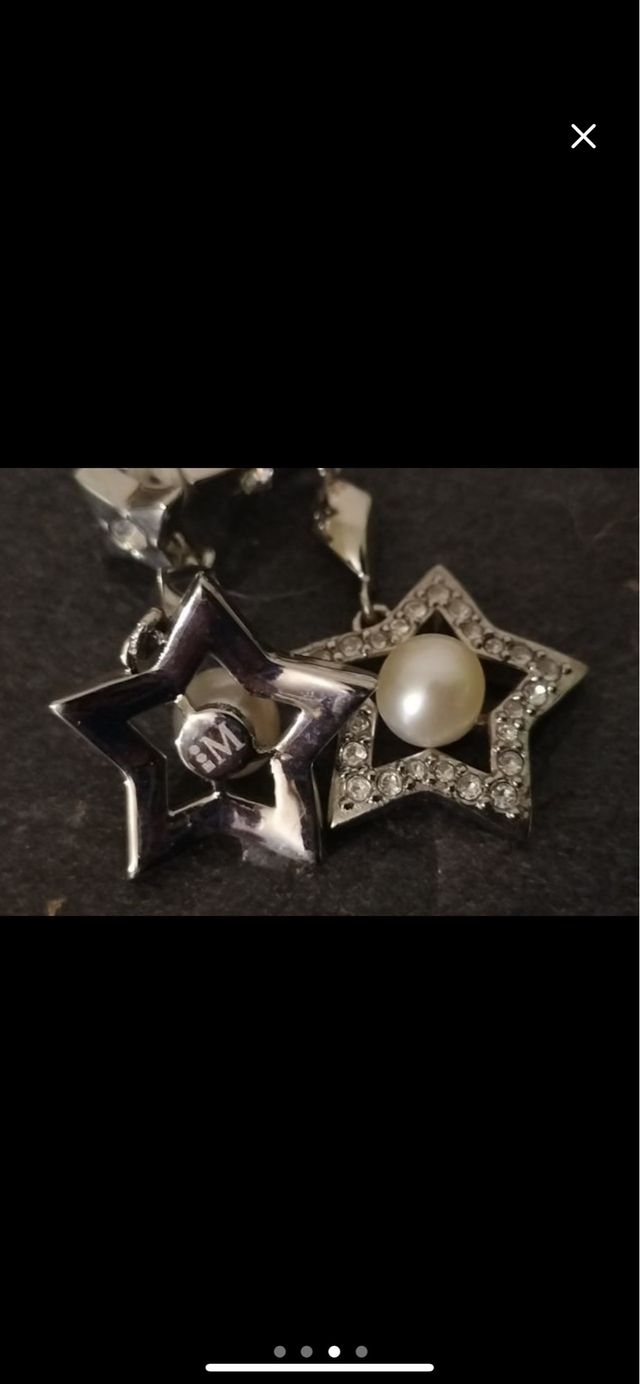 Pendientes Morellato Perlas y Cristales Plata