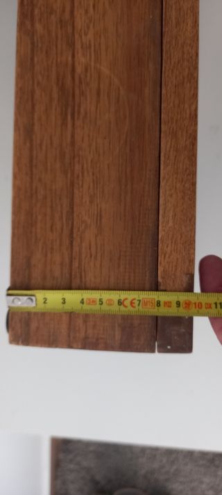 Mueble Portallaves y Cartas Madera y Cristal