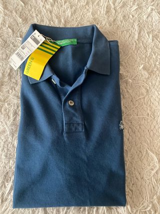 Polo Benetton Talla M Nuevo con etiqueta
