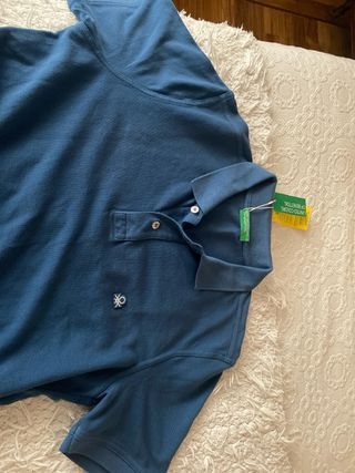 Polo Benetton Talla M Nuevo con etiqueta