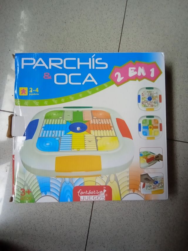 Juego Parchís y Oca 2 en 1