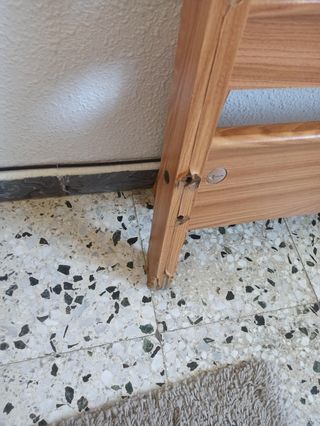 Cama y somier madera y metal