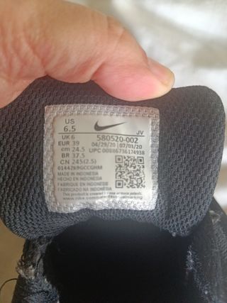Zapatillas Nike Air Max Negras