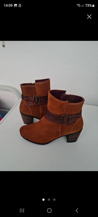 Botines marrones talla 37