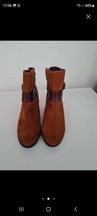 Botines marrones talla 37