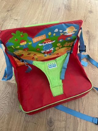 Trona de viaje plegable para bebé